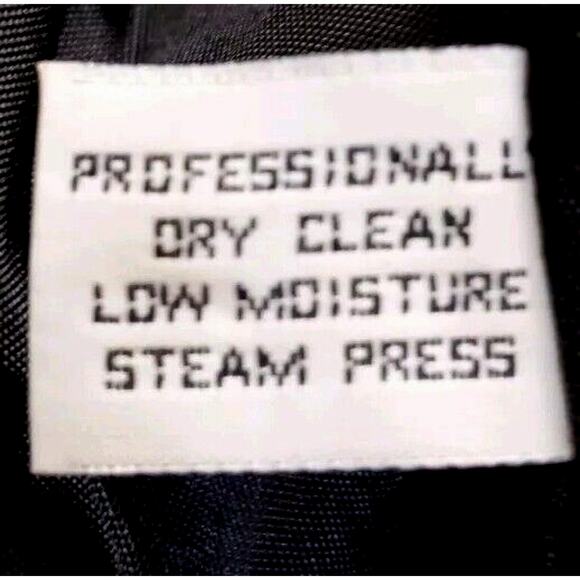 VTG Lorovi Wool Coat Women's L Black Western Fringe Wool Blend Pockets USA Made - Picture 11 of 15